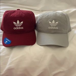 2 brand new adidas hats
